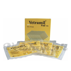 Vetramil Pad steril.obklad na rany 5 x (10 x 10cm)